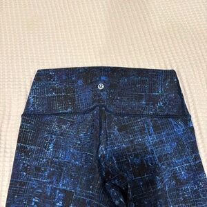 Lululemon Wunder Under Hi-Rise Tight 28" in City Lights Multi Black